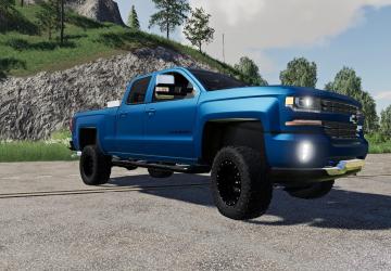 Chevrolet Silverado 1500 version 1.1.0.0 for Farming Simulator 2019 (v1.5.x)