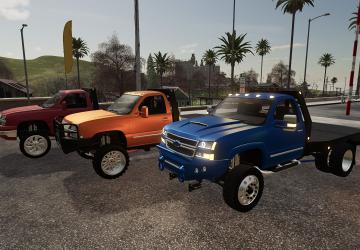 Chevy 3500 Flatbed version 1.0.0.0 for Farming Simulator 2019 (v1.5.x)