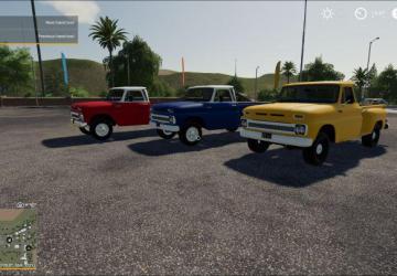 Chevy Fleetside version 1.0.0.0 for Farming Simulator 2019 (v1.5.x)