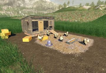 Chicken Coop version 1.0.0.0 for Farming Simulator 2019 (v1.3.х)