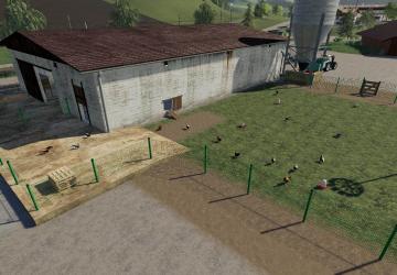 Chiken Coop version 2.0 for Farming Simulator 2019 (v1.2.0.1)