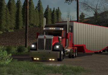 Chip Van and Tipper Placeable version 1.0.0.0 for Farming Simulator 2019 (v1.5.х)