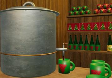 Christmas Market Beverages version 1.0.0.0 for Farming Simulator 2019 (v1.7.x)