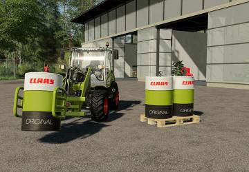 Claas Diesel Addon version 1.0.0.1 for Farming Simulator 2019 (v1.5.1.0)