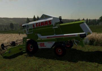 Claas Dominator 108 SL Maxi version 1.1 for Farming Simulator 2019 (v1.6.0.0)