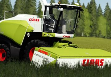 Claas Jaguar 800 Pack version 1.0.1.0 for Farming Simulator 2019 (v1.5.x)