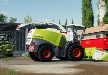 Claas Jaguar 900 Type 496 version 1.1.1.0 for Farming Simulator 2019