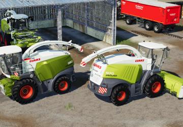 Claas Jaguar 900 Type 496 version 1.1.1.0 for Farming Simulator 2019