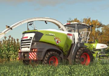 Claas Jaguar 900 Type 498 version 1.0.0.0 for Farming Simulator 2019