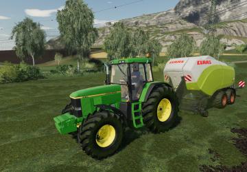 Claas Quadrant 5300 FC version 1.0.0.1 for Farming Simulator 2019 (v1.4)