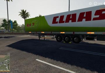 Claas Service Kogel Autoloader Trailer version 1.0.0.0 for Farming Simulator 2019 (v1.5.х)