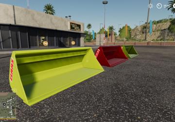 Claas Shovel version 1.0.0.0 for Farming Simulator 2019