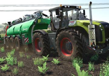 CLAAS Xerion 4000/5000 Series version 1.1.0.0 for Farming Simulator 2019 (v1.7.x)