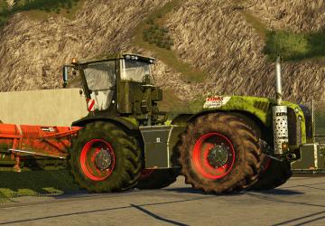 CLAAS Xerion 4000/5000 Series version 1.1.0.0 for Farming Simulator 2019 (v1.7.x)