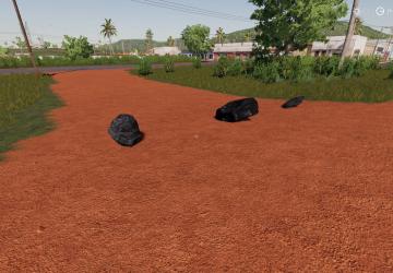 Coal Rock Pack version 1.0 for Farming Simulator 2019 (v1.5.1.0)