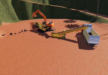 Coal Rock Pack version 1.0 for Farming Simulator 2019 (v1.5.1.0)