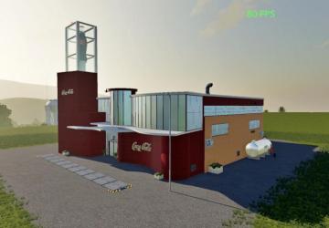 Coca Cola Factory version 30.11.19 for Farming Simulator 2019 (v1.5.х)