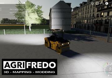 Compactor caterpillar CB44B version 1.0.0.0 for Farming Simulator 2019 (v1.4х)