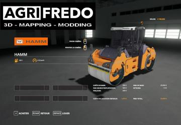 Compactor Hamm-HD version 1.0.0.0 for Farming Simulator 2019 (v1.4х)