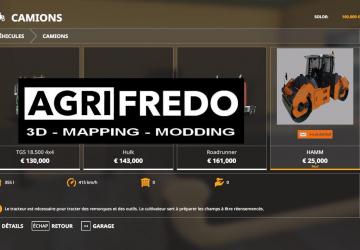 Compactor Hamm-HD version 1.0.0.0 for Farming Simulator 2019 (v1.4х)
