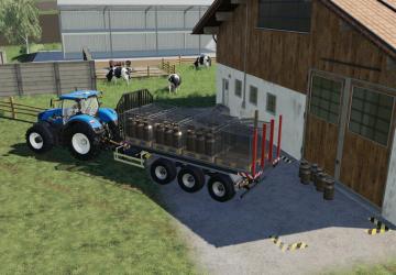 Container Pallets version 1.0.0.1 for Farming Simulator 2019 (v1.6.х)