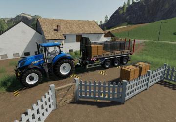 Container Pallets version 1.0.0.1 for Farming Simulator 2019 (v1.6.х)