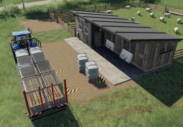 Container Pallets version 1.0.0.1 for Farming Simulator 2019 (v1.6.х)