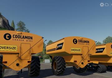 Coolamon Chaser Bins 18T and 24T version 1.0.0.0 for Farming Simulator 2019 (v1.2.0.1)