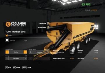 Coolamon Chaser Bins Pack version 1.0 for Farming Simulator 2019