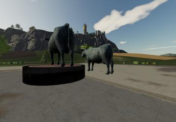 Cow Statue version 1.0.0.0 for Farming Simulator 2019