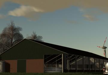 Cowshed 3+0 version 1.1.0.0 for Farming Simulator 2019 (v1.7.x)