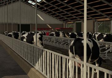 Cowshed 3+0 version 1.1.0.0 for Farming Simulator 2019 (v1.7.x)