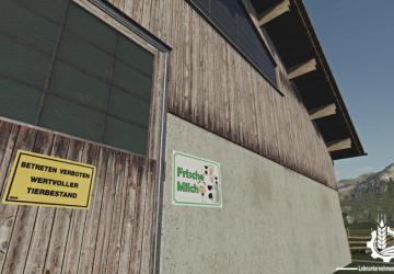 COWSHED PACK version 1.0 for Farming Simulator 2019 (v1.3.0.1)