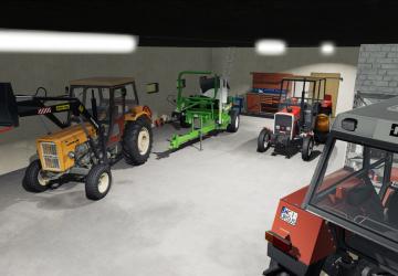 Cowshed With Garage version 1.0.0.0 for Farming Simulator 2019