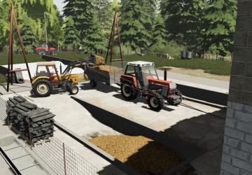 Cowshed With Garage version 1.0.0.0 for Farming Simulator 2019