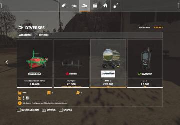 CROP PROTECTION AND LIQUID FERTILIZER STORAGE v1.0.0.2 for Farming Simulator 2019