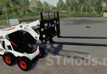 CSM Bobcat 590 Series Skid Steer Pack version 1.2.0 for Farming Simulator 2019 (v1.3.х)