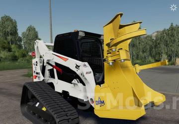 CSM Bobcat 590 Series Skid Steer Pack version 1.2.0 for Farming Simulator 2019 (v1.3.х)
