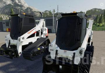CSM Bobcat 590 Series Skid Steer Pack version 1.2.0 for Farming Simulator 2019 (v1.3.х)