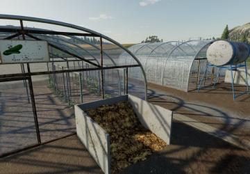 Cucumber Greenhouse version 1.0.0.0 for Farming Simulator 2019 (v1.3.х)