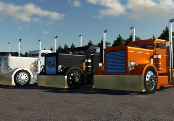 Custom Peterbilt 379 version 1.0.0.0 for Farming Simulator 2019 (v1.4х)