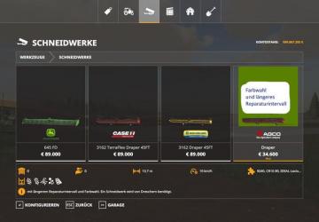 CUTTER PACK version 1.1.0.0 for Farming Simulator 2019