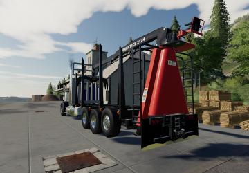 D3 Kenworth W900 Rear Mounted version 1.0.0.2 for Farming Simulator 2019 (v1.4.x)