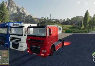 Daf XF 105 4x2 version 1.0.0.0 for Farming Simulator 2019 (v1.7.1)