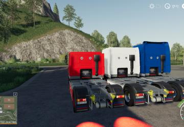 Daf XF 105 4x2 version 1.0.0.0 for Farming Simulator 2019 (v1.7.1)