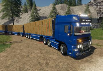 DAF XF 105 version 3.0 for Farming Simulator 2019 (v1.7x)