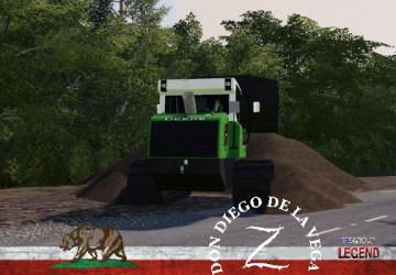 Deere 834 Foresrty version 1.5 for Farming Simulator 2019 (v1.6.0.0)
