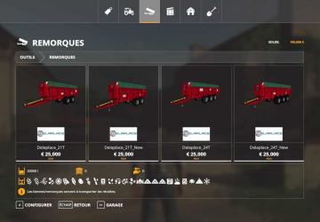 Delaplace Benne Pack version 1.0 for Farming Simulator 2019 (v1.5.1.0)