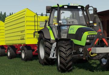Deutz-Fahr Agrotron 128/150.6 version 1.1.0.0 for Farming Simulator 2019 (v1.6.0.0)