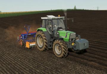 Deutz-Fahr DX/AgroStar Series 4 version 1.0.1.0 for Farming Simulator 2019 (v1.5.x)